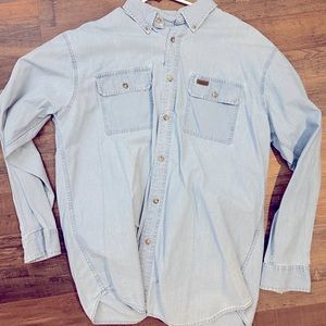 Men’s Wrangler Denim Flannel